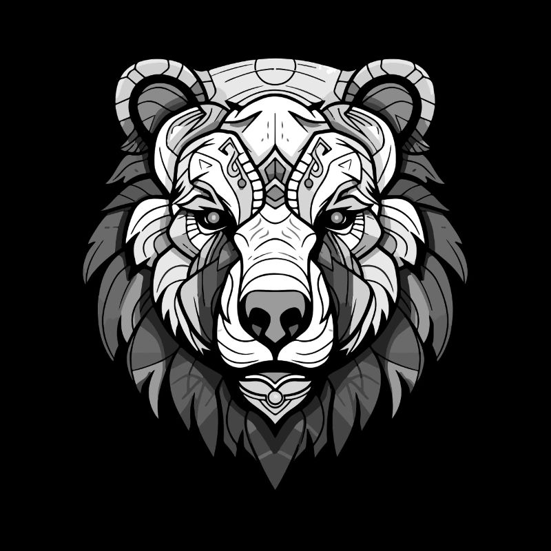 Polar Bear Head Polar Bear