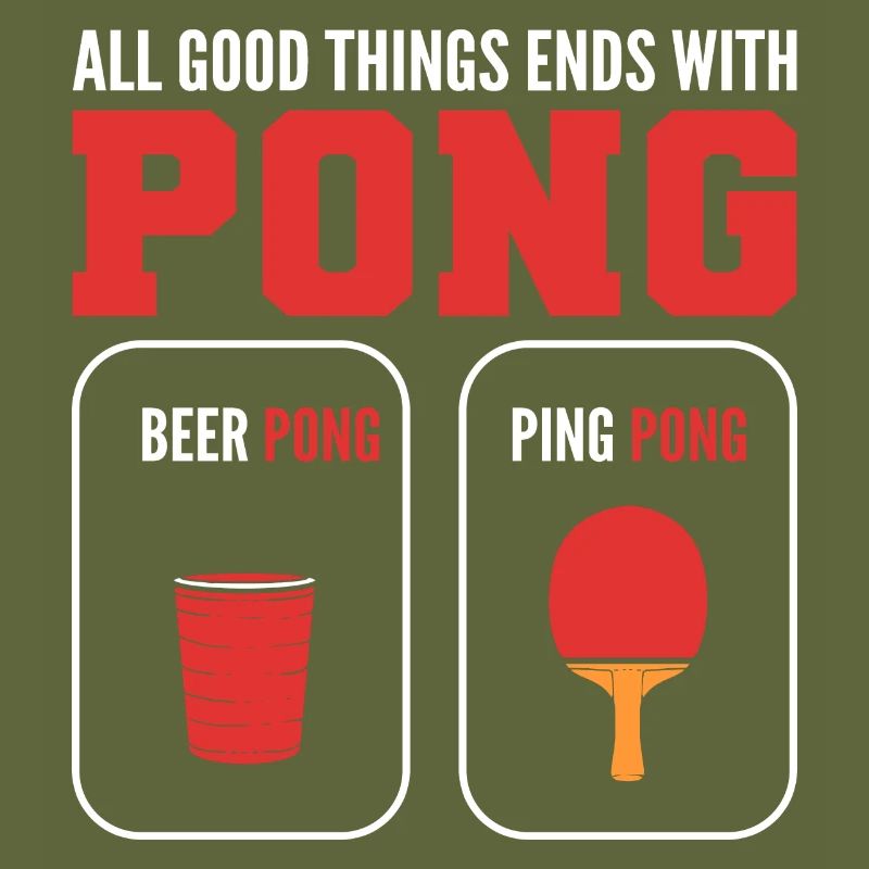 End with Pong Strong Drinker Gift