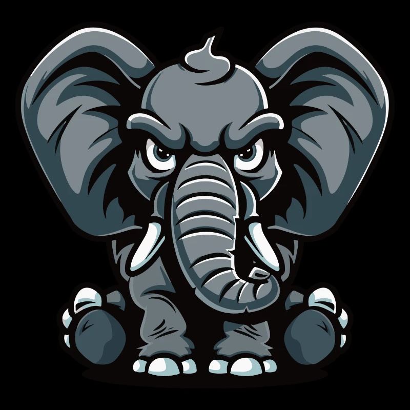 Bande dessinée éléphant