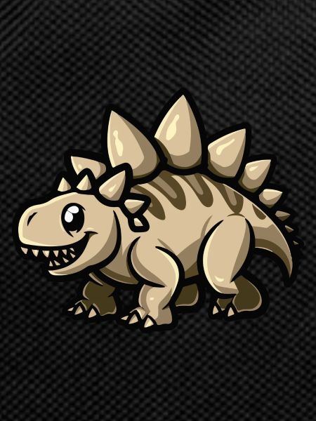 Dinosaur Stegosaurus Comic