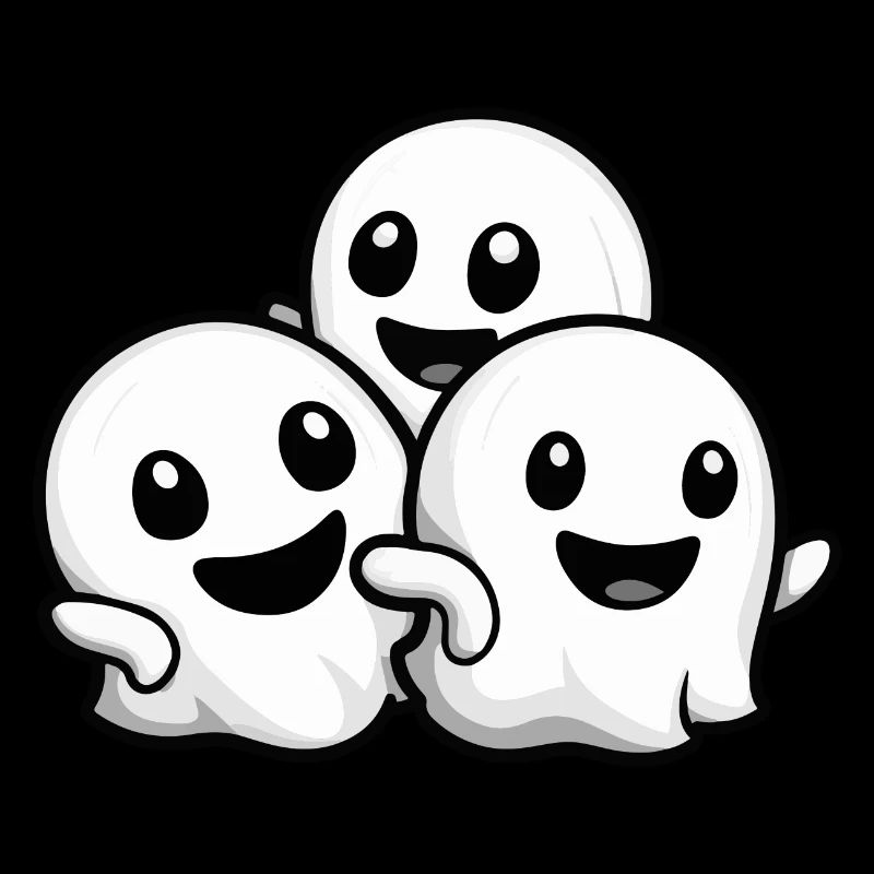 Fantômes Halloween Mignon Bébé