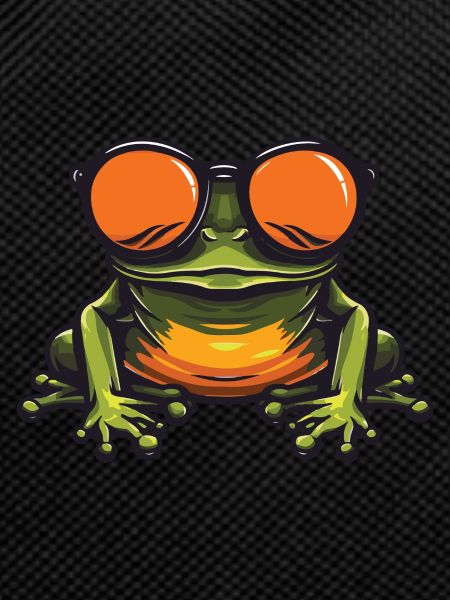 Frog Funny Cool