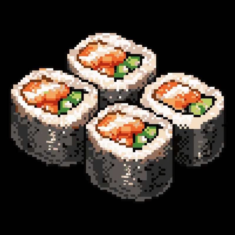 Sushi Pixel Icon