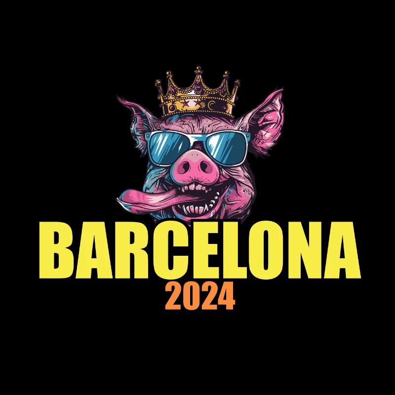Barcelone 2024 Cochon