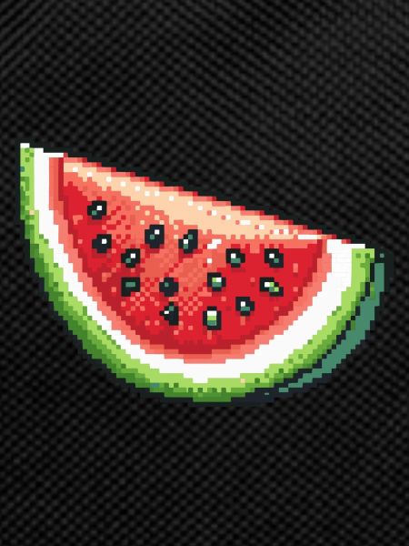Watermelon Pixel Icon