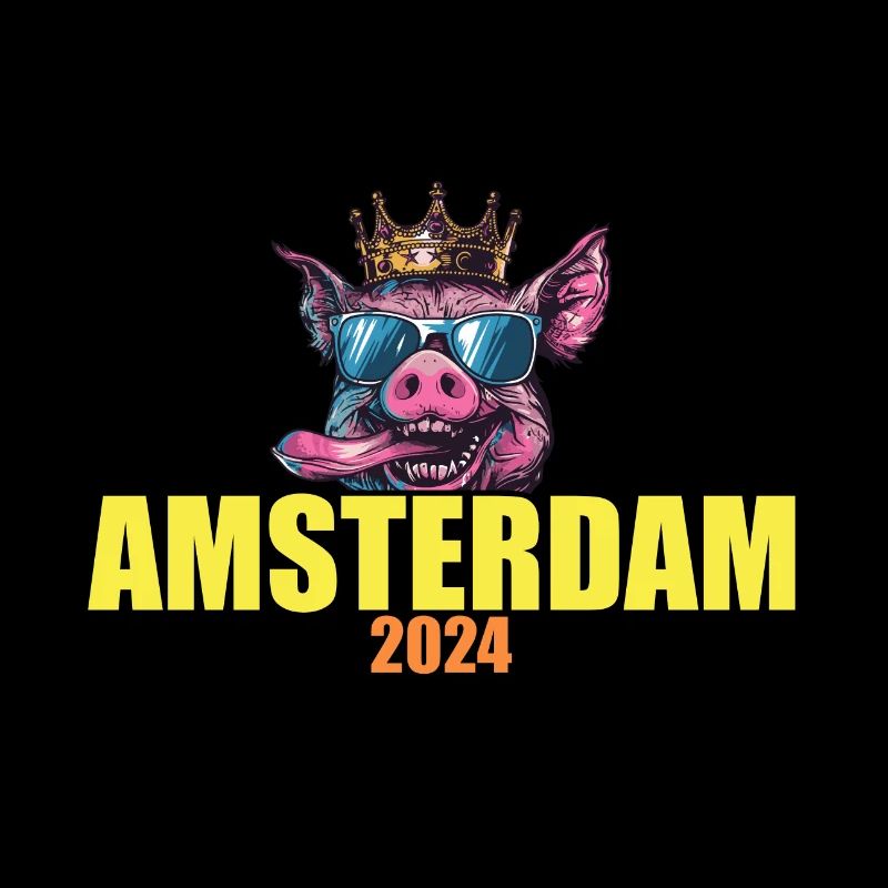 Amsterdam 2024 Schwein
