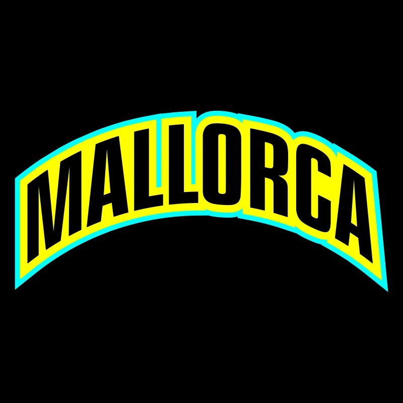 Mallorca Schrift