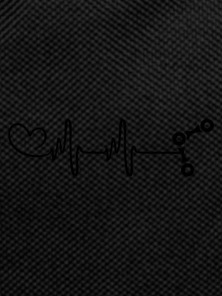 Bicycle Chain Pulse Heart