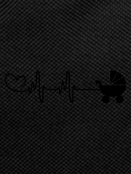 Stroller baby pulse heart