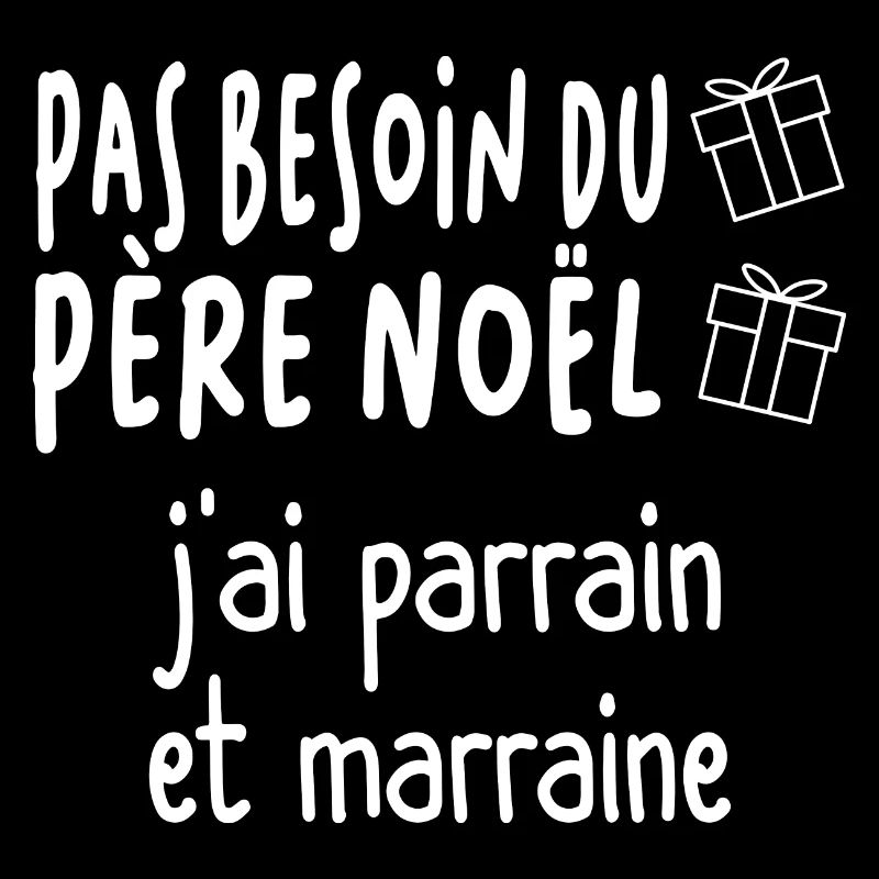 Pas besoin du père noël j'ai papi et mamie
