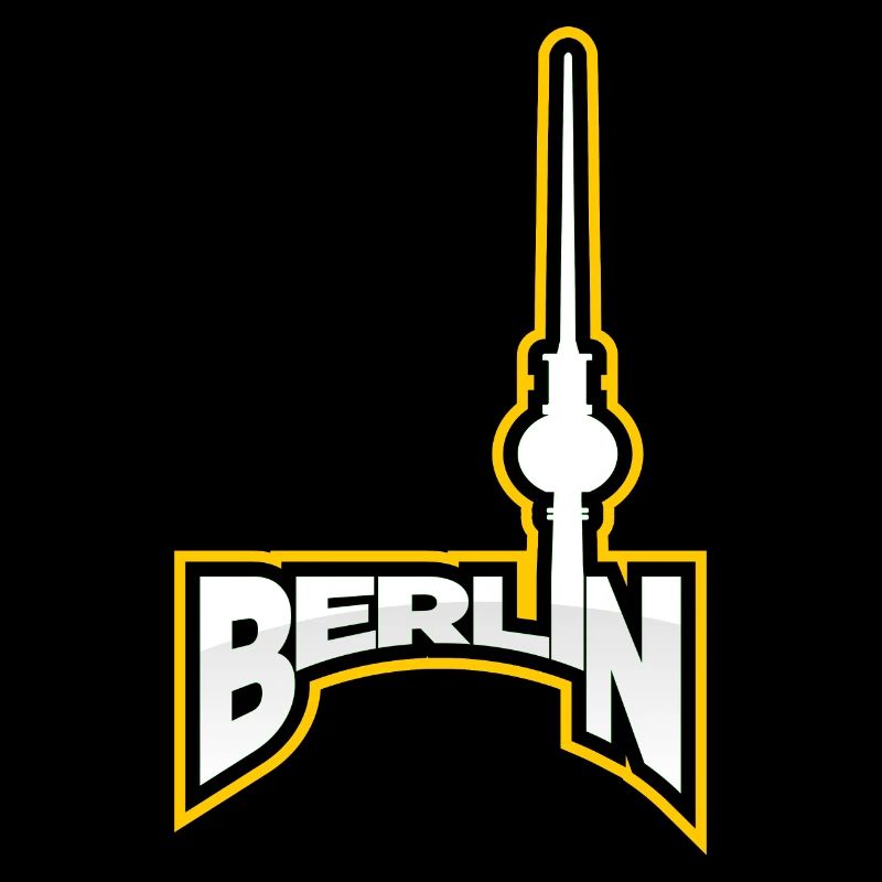 Berlin lettering with television tower