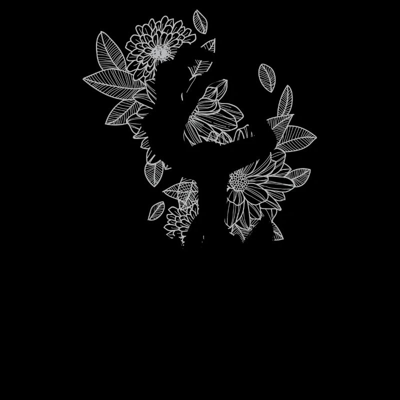 Pose de pigeon de roi de silhouette