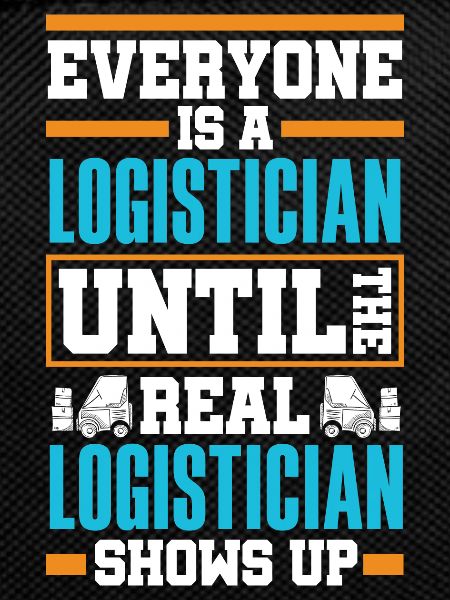 Logistics Logistician Until Real Logistician