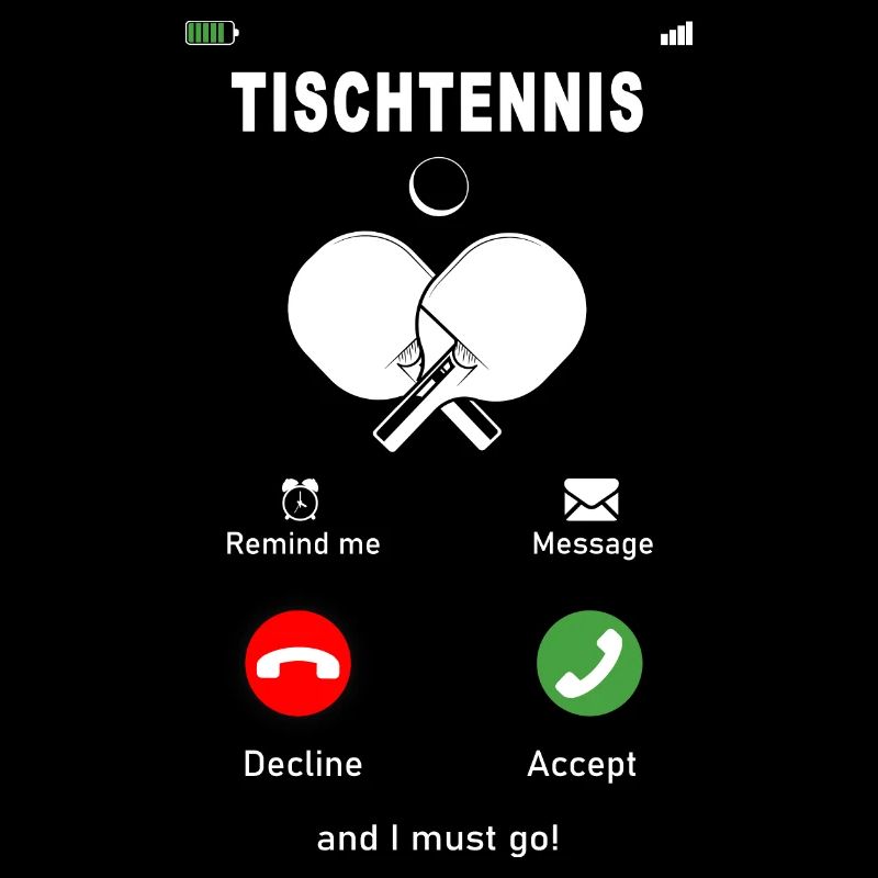 Le tennis de table appelle