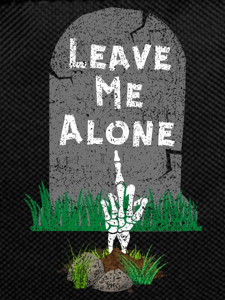 Leave Me Alone, Antisocial Skeleton