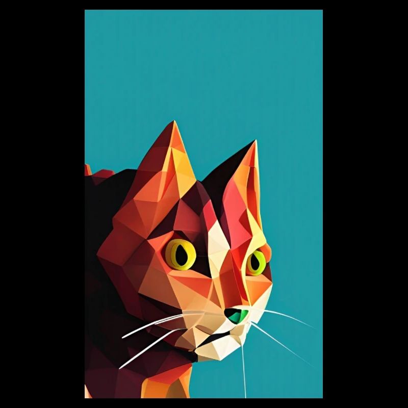 Cat AI Generated Art