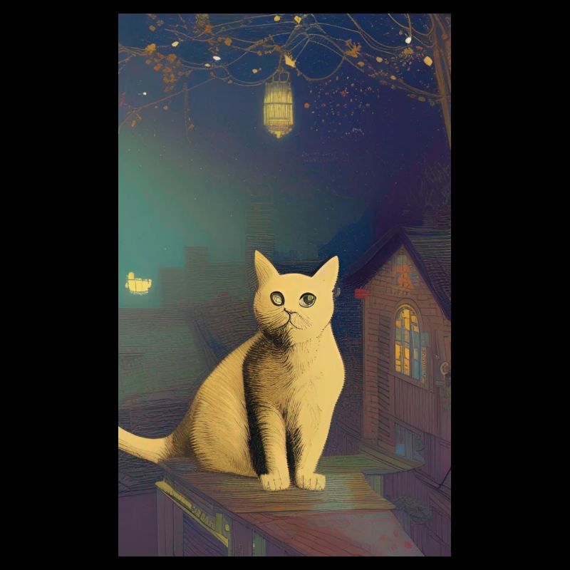 Cat AI Generated Art