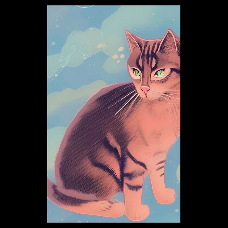Cat AI Generated Art