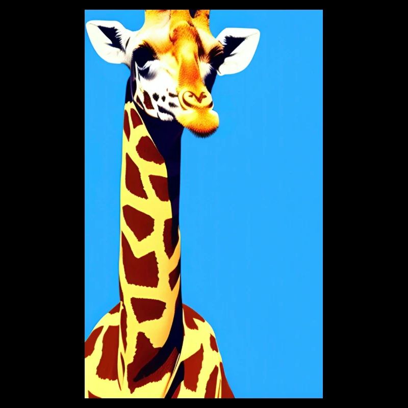 Comic Cartoon Drawing Giraffe Giraffa
