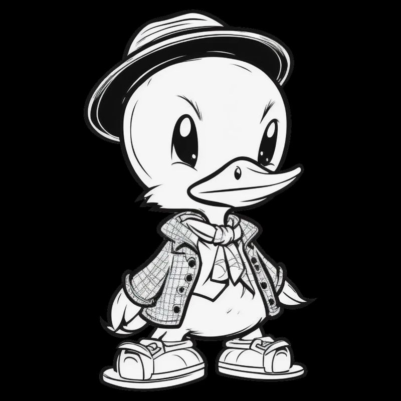 Dapper Duck - Stylish and Classy