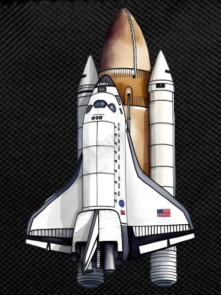 Space Shuttle beim Start
