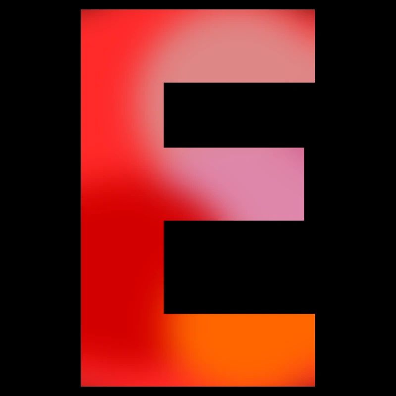 LETTER E