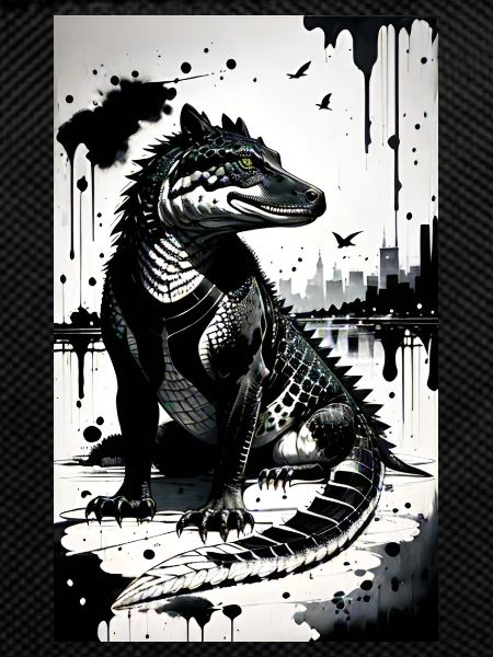 Crocodile Art