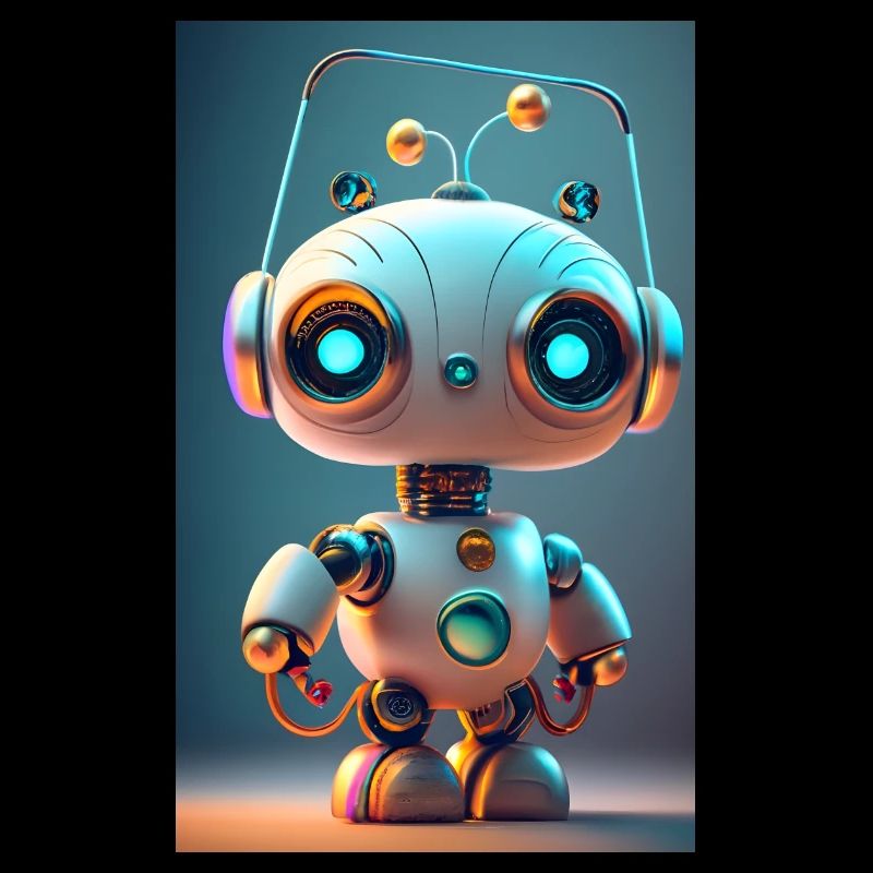 Lustiger Roboter