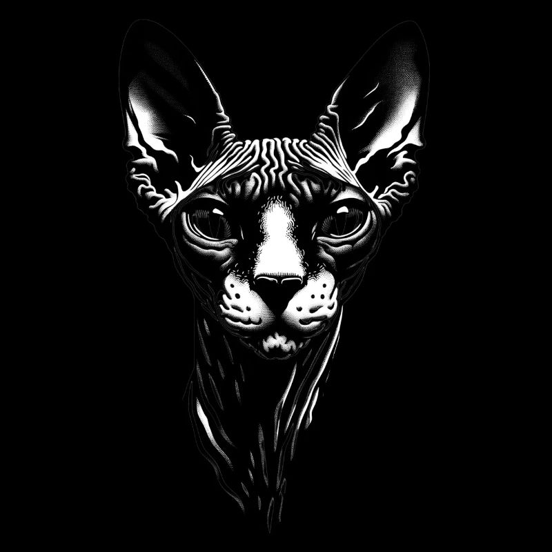 Cat Face: Evil Grinning