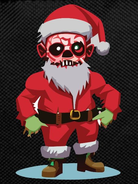 Zombie Santa Claus / Merry Christmas