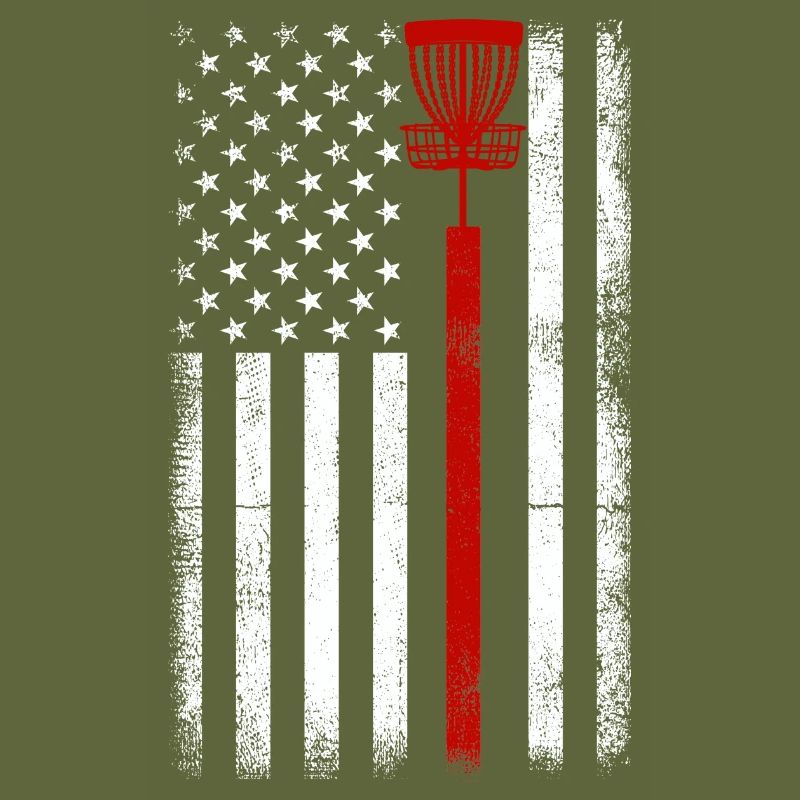 Scheibengolf Scheibengolfer American Falg Patriot