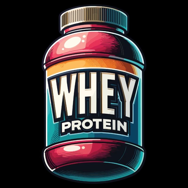 Molkenprotein-Muskel