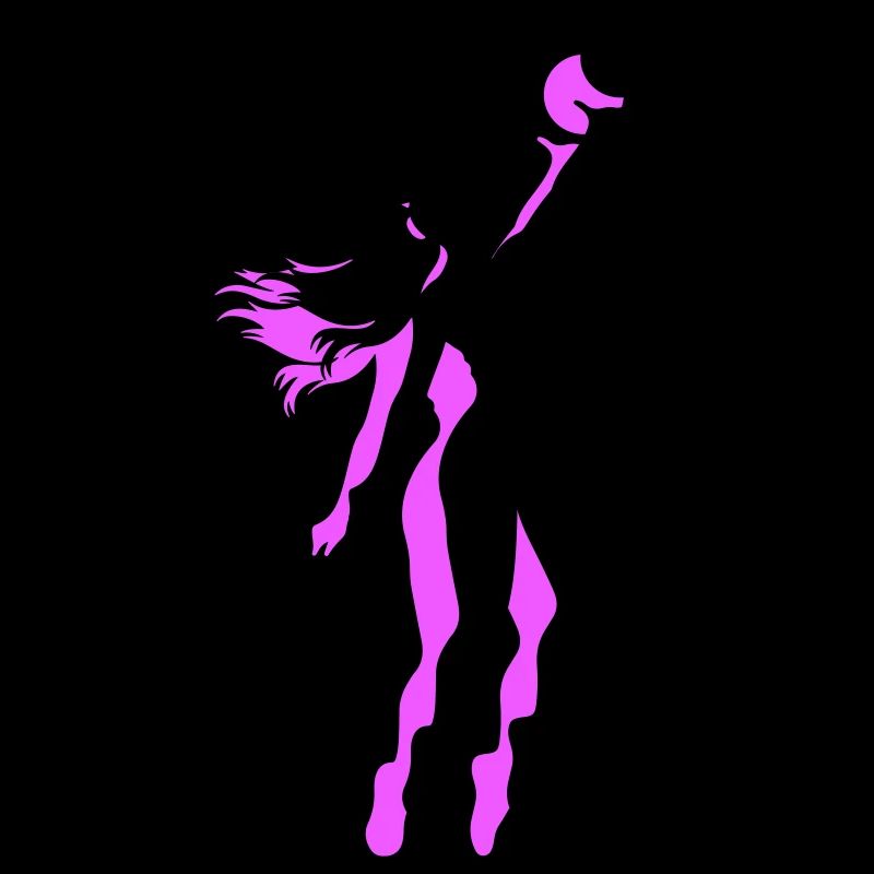 Volleyball Spielerin Symbol