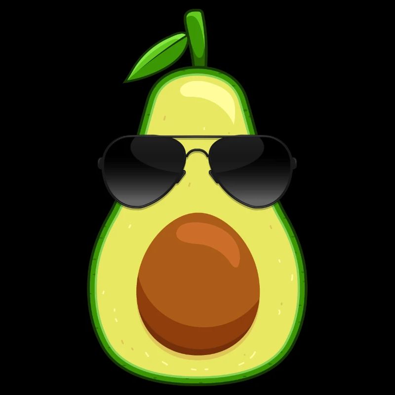 Guacamole Superfood Fruit Cool Avocado