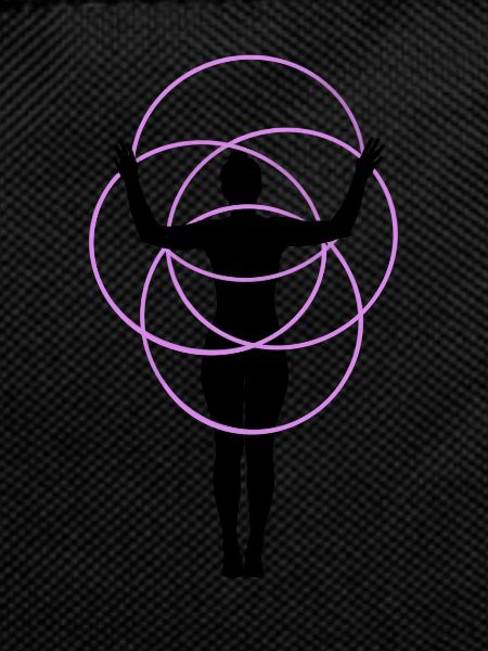 Hulahoop Silhouette