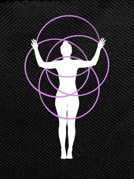 Hulahoop Silhouette