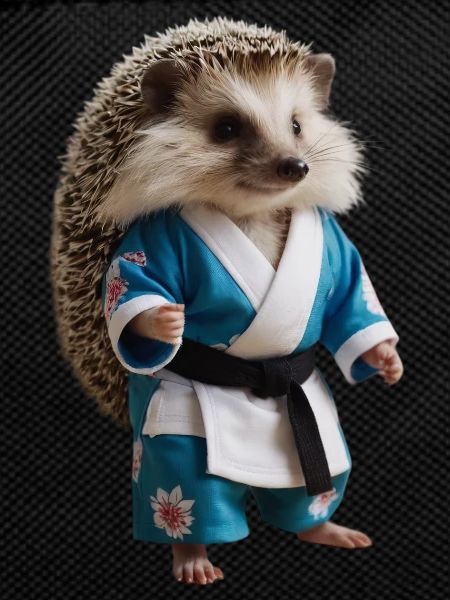 Sporty hedgehog