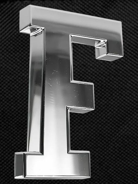 Chrome ,, F " Metallic