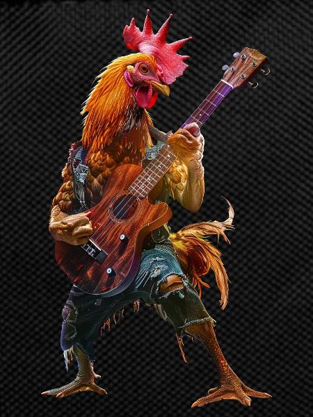 Rooster Ukulele