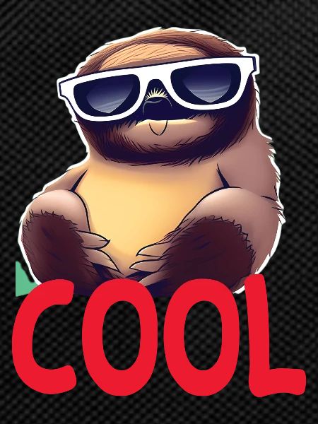 cooles Faultier - Cool sloth