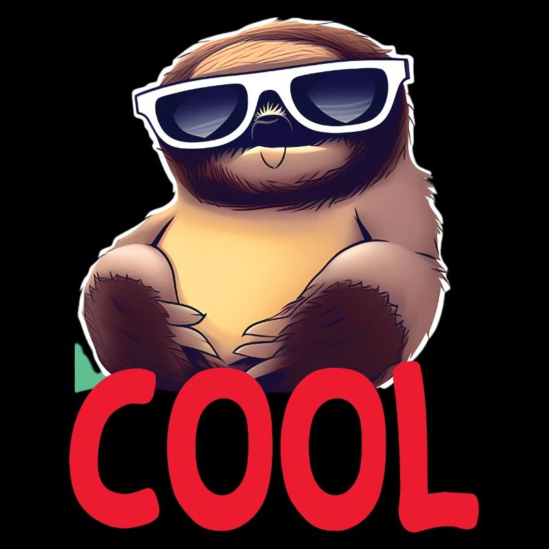cooles Faultier - Cool sloth
