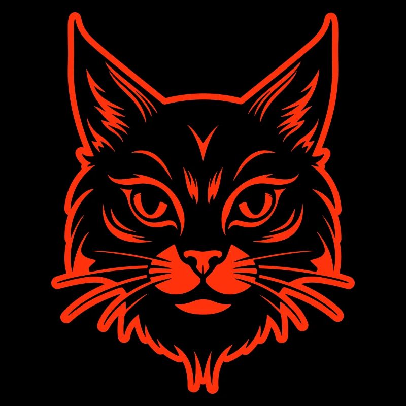 Katze Kopf