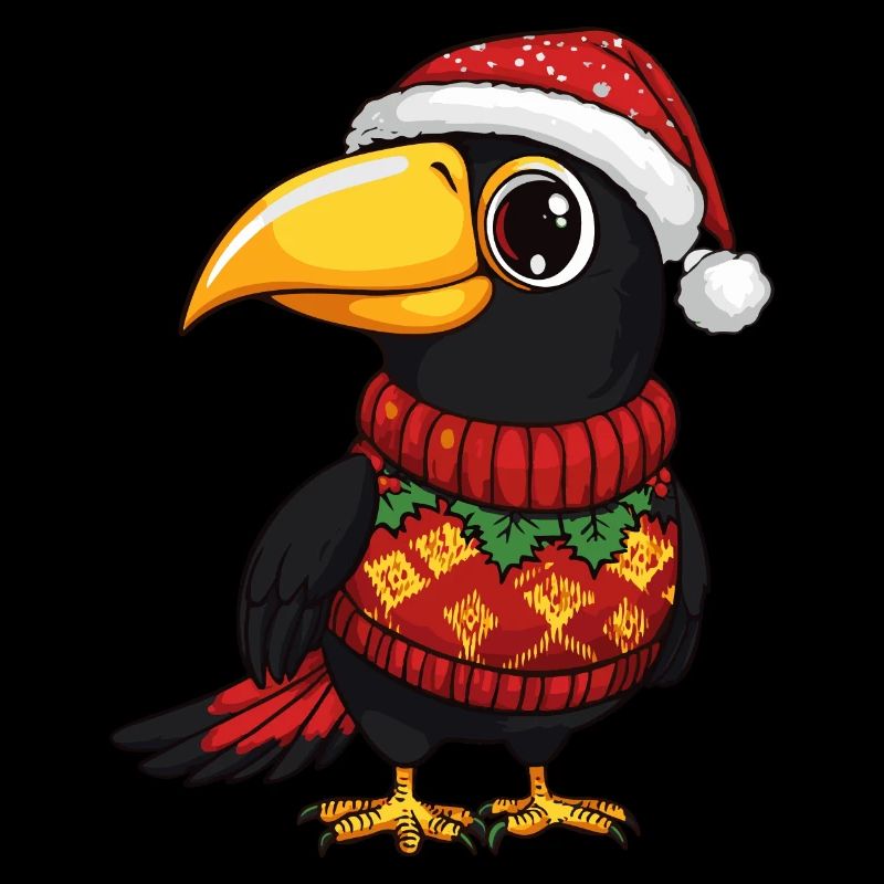 Toucan Bird Christmas Comic