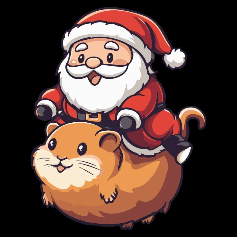 Père Noël hamster