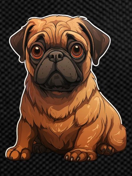 Pug Portrait
