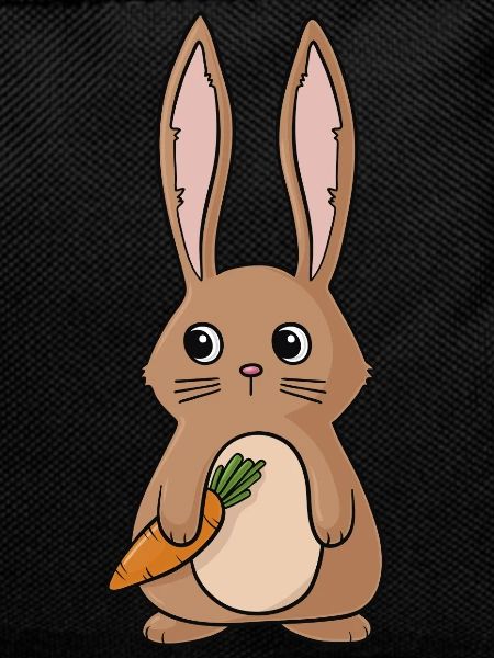 Cartoon easter bunny