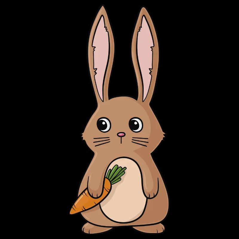 Cartoon easter bunny