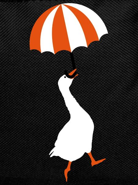 Flying goose umbrella