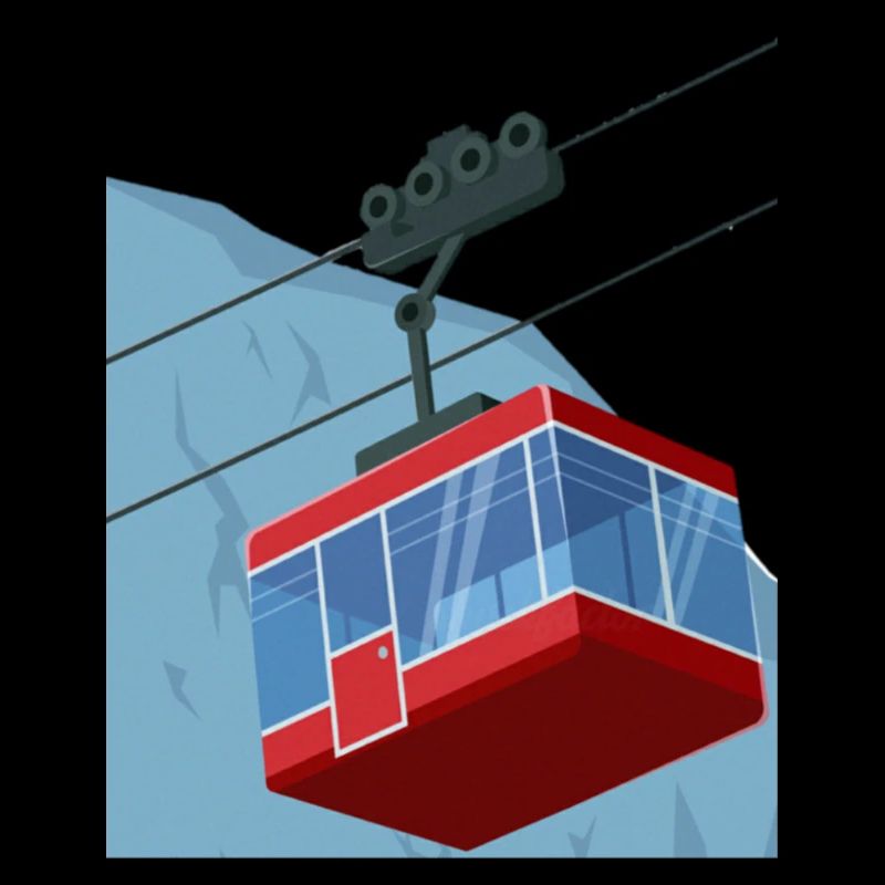 seilbahn rot winter