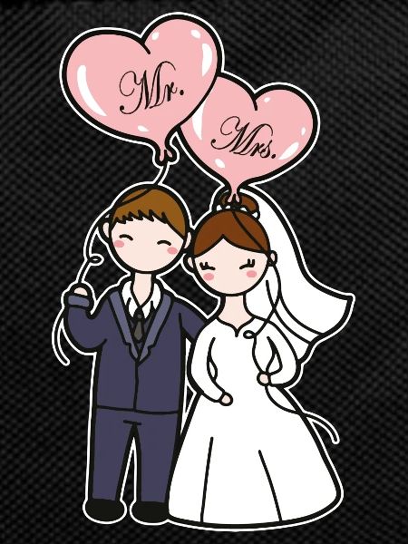 Wedding couple